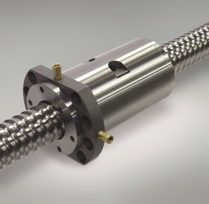 Improved cooling and better economy with NSK ball screws